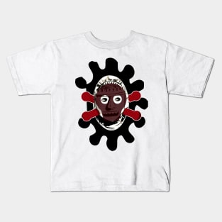 skull mask polo Kids T-Shirt